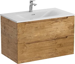 BelBagno Тумба с раковиной Etna 90 подвесная Rovere Nature с раковиной BB-8099-90 – фотография-1
