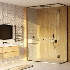 Aringa Полотенцесушитель электрический Бонди 80x50 AR03020CH хром – фотография-3