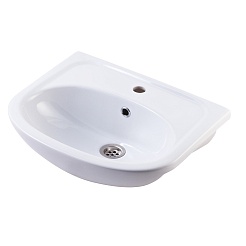 Mixline Тумба с раковиной Классик 50 белая – фотография-5