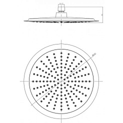 Lemark Верхний душ LM8034C – фотография-2