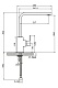 Cezares Смеситель MOLVENO-LLM-01-Cr для кухни – фотография-4