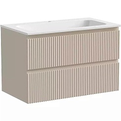 Sancos Тумба под раковину Snob R 80 beige soft SNR80CE – фотография-1