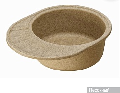 Акватон Кухонная мойка Чезана песочный – фотография-3