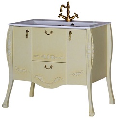 Aquanet Комплект Мебели "Виктория 90" олива – фотография-3