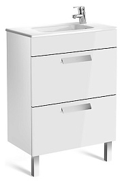 Roca Тумба с раковиной Debba 60 белая – фотография-1