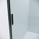 Grossman  Душевой уголок Style 110x80x195 профиль черный матовый стекло прозрачное – фотография-17
