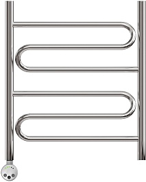 Point Полотенцесушитель электрический П2 500x600 PN01156E хром – фотография-2