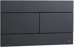 OLI Кнопка смыва Slim черная – фотография-1