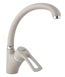 Frap Смеситель для кухни H66 F4166-10 бежевый – фотография-1