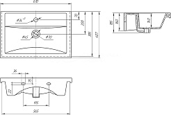 Sanstar Мебель для ванной комнаты Адель 60 – фотография-10