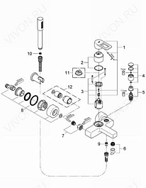 Grohe Смеситель "Quadra 32639000" – фотография-2