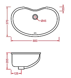 ArtCeram Раковина IDEA IDL001 – фотография-3