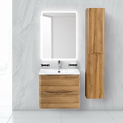 BelBagno Тумба с раковиной Acqua 70 подвесная Rovere Rustico – фотография-7