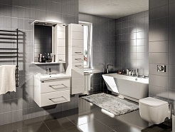 СанТа Мебель для ванной Омега 60 R подвесная – фотография-2