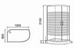 Parly Душевая кабина SP121L – фотография-4