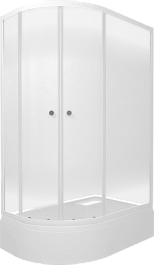 Triton Душевой уголок Коралл Лайт В правый 120/80 Щ0000068952 – фотография-1