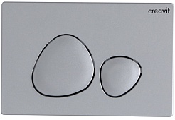 Creavit Кнопка смыва Spa GP7002.00 серый матовый – фотография-1