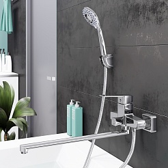 Tokito Смеситель для ванны AKARI хром TOK-AKA-1015 – фотография-7