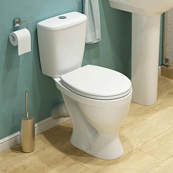 Sanita Унитаз-компакт Эталон комфорт 438863 с микролифтом – фотография-5