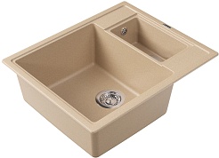 Florentina Мойка кухонная Липси 620 К бежевая – фотография-2