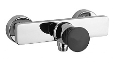 Paini Смеситель для душа Domus 18CR511PZ хром/брашированный чёрный