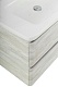 BelBagno Тумба с раковиной Albano-Cer 105 подвесная Rovere Vintage Bianco – фотография-21