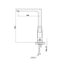 Raiber Смеситель для кухни Osdorf R2104 – фотография-2