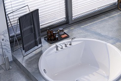 Excellent Полотенцедержатель напольный складной KOBO DOEX.1800SN хром – фотография-4