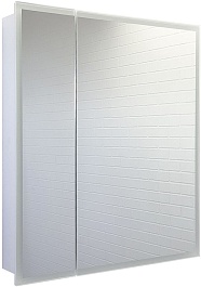 Comforty Зеркальный шкаф Классик 70 белый матовый – фотография-1