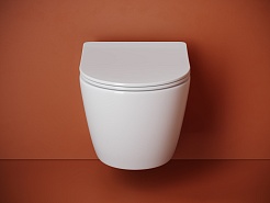 Ceramicanova Подвесной унитаз Uno Торнадо CN11001T белый – фотография-8