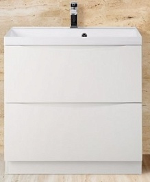 BelBagno Тумба с раковиной напольная MARINO 700 Bianco Lucido – фотография-1