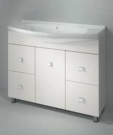 Какса-а Тумба с раковиной Домино 105 – фотография-1