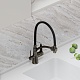 Sancos Смеситель для кухни Eri SC4001GG вороненая сталь – фотография-9