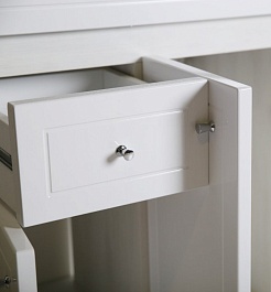 ASB-Mebel Тумба с раковиной Орхидея 80 белое дерево – фотография-7