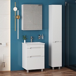 Onika Мебель для ванной Айленд 50 белая – фотография-4