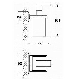 Grohe Дозатор Allure Brilliant 40494000 – фотография-3