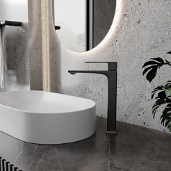 Teymi Смеситель для раковины чаши Lori T10261 графит матовый – фотография-12