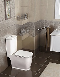 BelBagno Унитаз-компакт безободковый Prado BB10150CP/BB10150T – фотография-7
