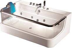 WeltWasser Акриловая ванна WW HB Keller 150x85 WT с гидромассажем – фотография-1