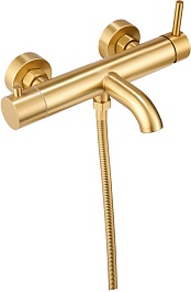 Milacio Смеситель для ванны Ultra MCU.350.GD золото – фотография-2