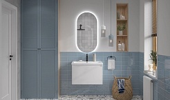 Velvex Тумба под раковину Klaufs 70.1Y белая – фотография-3