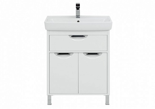 Aquanet Комплект мебели Гретта 70 new, белый – картинка-13