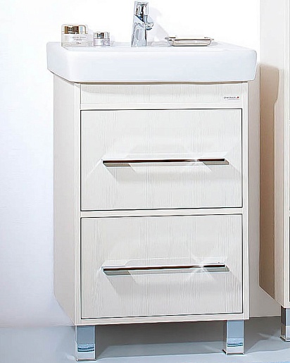 Бриклаер Тумба с раковиной Чили 55 светлая лиственница – фото-1