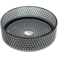 Ceramicanova Мебельная раковина Cristal 36 CN6060 чёрная