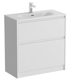 BelBagno Тумба с раковиной Kraft 39 80 напольная Bianco Opaco с раковиной BB-8099-3-80 – фотография-1