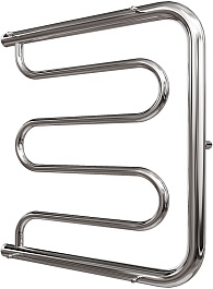 Point Полотенцесушитель водяной 500x700 PN25557P с полкой хром – фотография-1