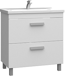 Vigo Мебель для ванной Nova 2-800 2 ящика белая – фотография-3