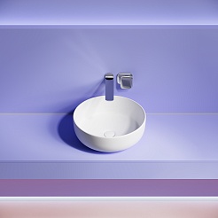 Ceramicanova Мебельная раковина Taycan 37 CN12003MW белый матовый – фотография-3