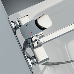 Iddis Смеситель для ванны Stone STOSB00i10WA универсальный – фотография-5