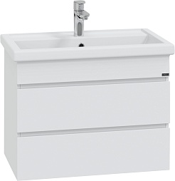 СанТа Тумба с раковиной Марс 70 подвесная белая – фотография-1